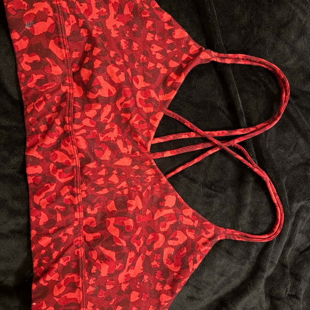 JoyLab Red Sports Bra Intimates